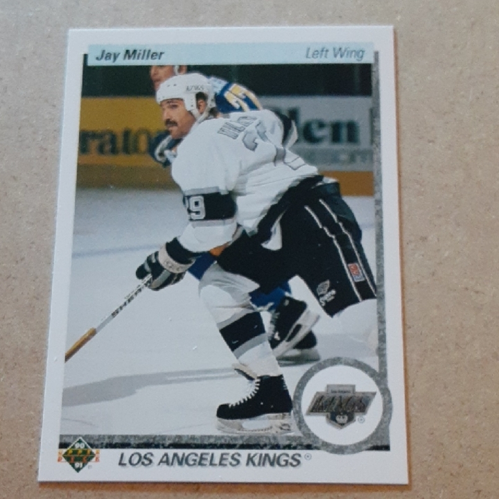 Miller Los Angeles Kings Hockey Rookie Card